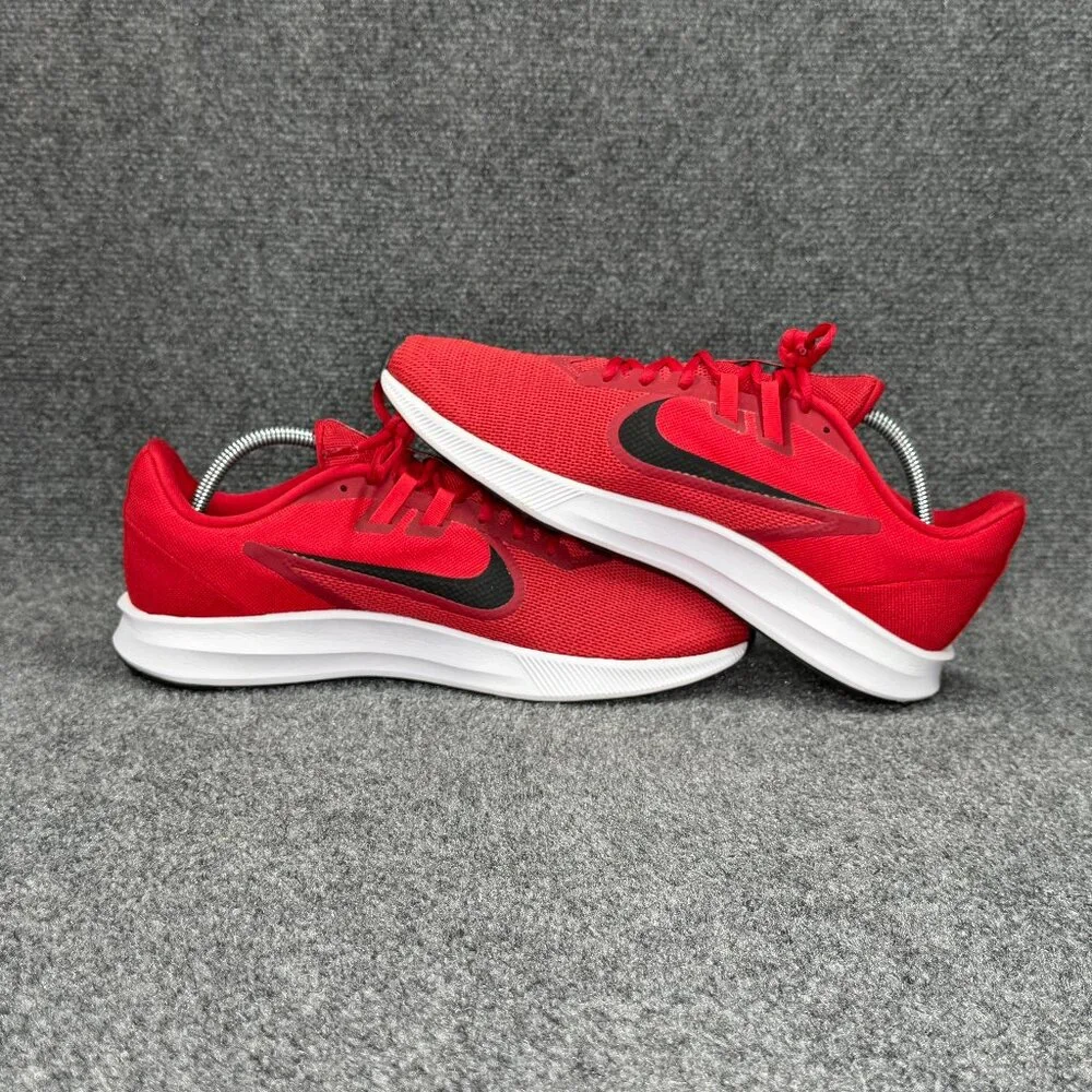 Nike Downshifter 9 Running Shoes Men's 12 Gym Red Athletic Run Training Sneakers